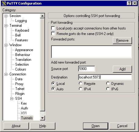 vnc remote